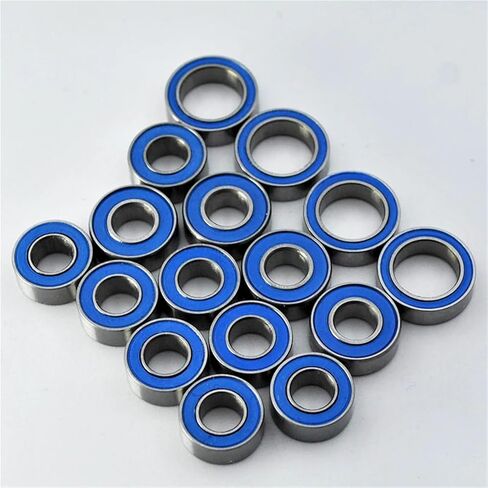 مجموعة المحامل مختومة MR105 115 128 TT02 TT-02 TT02D TT-02D 1/10 RC 16PCS in Saudi Arabia