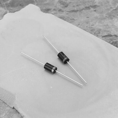 SING F LTD 50PCS SR3200 (S3200) Schottky Barrier Rectifier Diodes DO-201 200V 3A 57.4x4.9mm High-Efficiency Rectifier Diode for Consumer Electronics Automobiles and Solar Systems in Saudi Arabia