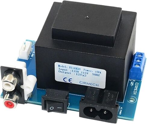 Dual ac 12v Transformer 10VA Sealing Square EI Transformer 110V 220V in Optional for preamplifer Headphone amps DAC in Saudi Arabia
