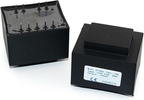 Dual ac 12v Transformer 10VA Sealing Square EI Transformer 110V 220V in Optional for preamplifer Headphone amps DAC in Saudi Arabia