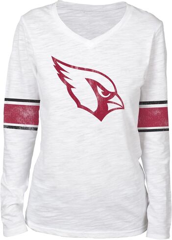 Outerstuff NFL للسيدات الصغار زعيم فريق Long Sleeve White Tee in Saudi Arabia