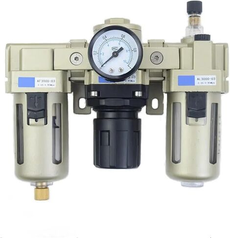 AC2000-02 1/4"Pressure Regulator Gauge Air Compressor Filter Oil Moisture Separator For Water Filters Dehumidifier(AC2000-02) in Saudi Arabia