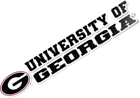 Desert Cactus University of Georgia Sticker Bulldogs UGA Dawgs name logo Vinyl Secal Laptop Botto Car Scrapbook (8 inst sticker) in Saudi Arabia