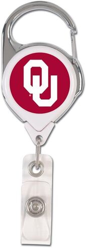 NCAA Oklahoma sooners حامل شارة قاطع قابلة للسحب ، لون الفريق ، مقاس واحد in Saudi Arabia