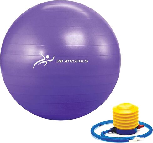 Yoga Ball for Pregnancy & Exercise Ball – Fitness Equipment for Home Gym, Exercise Equipment for Women, Pilates Kit, Pregnancy Must Haves, Maternity Support, Home Gym Accessories in Saudi Arabia
