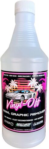 Brothers Chemical Vinyl-Off Graphic Remover | Professional Grade | SPEEDS Removal of Failed Vinyl Graphics (128oz) in Saudi Arabia