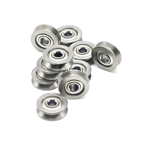 V623ZZ 3X12X4 Mm V Groove Roller Wheel Ball Bearings Embroidery Machine Pulley Bearing 5PCS in Kuwait