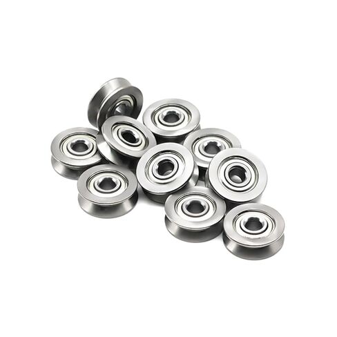 V623ZZ 3X12X4 Mm V Groove Roller Wheel Ball Bearings Embroidery Machine Pulley Bearing 5PCS in Kuwait