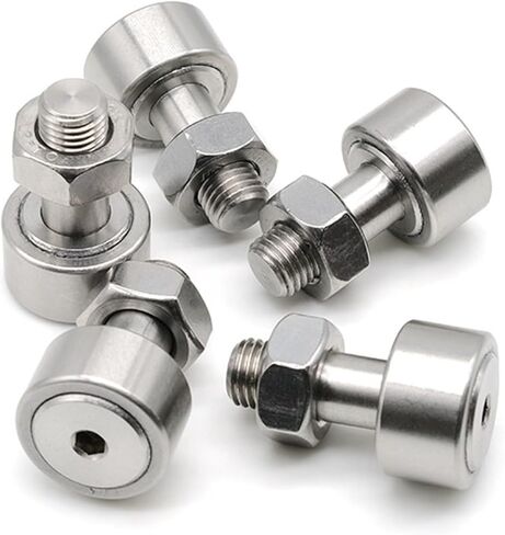 1PC High Precision KR12 CF4 M4x12x20mm Track Needle Roller Bearing Stud Type Cam Follower Roller Bearings Curve Roller Bearings Cam Follower Bearing in Saudi Arabia