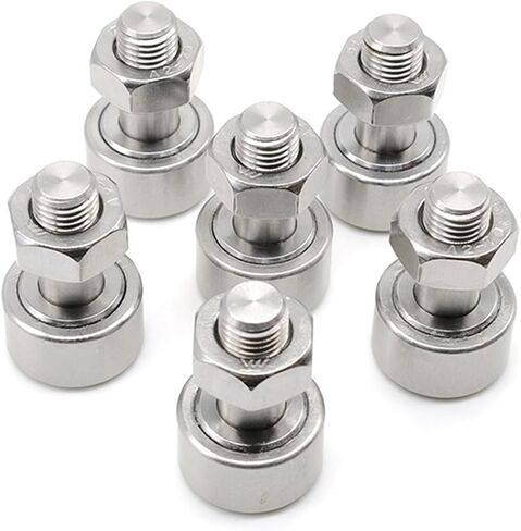 1PC High Precision KR12 CF4 M4x12x20mm Track Needle Roller Bearing Stud Type Cam Follower Roller Bearings Curve Roller Bearings Cam Follower Bearing in Saudi Arabia