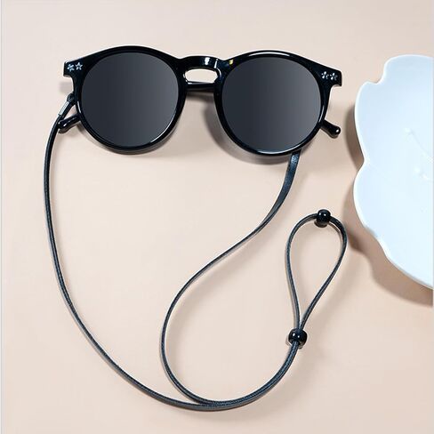 Glasses Strap - Premium ECO Leather Eye Glass String Strap - Eyeglass Chain for Women Men - Eye Glass Accessory Chain Around Neck - Eyeglass Retainer 5 Cords in Saudi Arabia