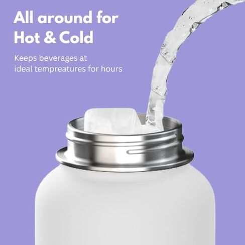 32oz Stainless Steel Fruit Infuser Water Bottle – BPA-Free, Leak-Proof, Easy to Clean, Reusable Sports Bottle for Gym, Travel & Outdoor Use (Ocean Blue) in Saudi Arabia
