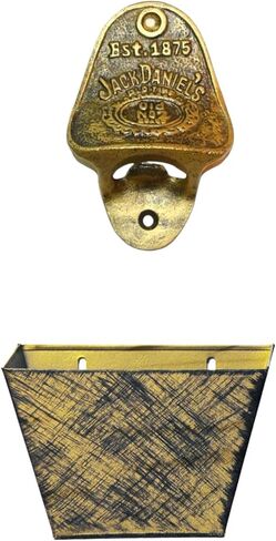 Frescorr - Wall Mounted Bottle Opener Rustic and Antique Farmhouse with Screws - 1 pack (Antique) in Kuwait