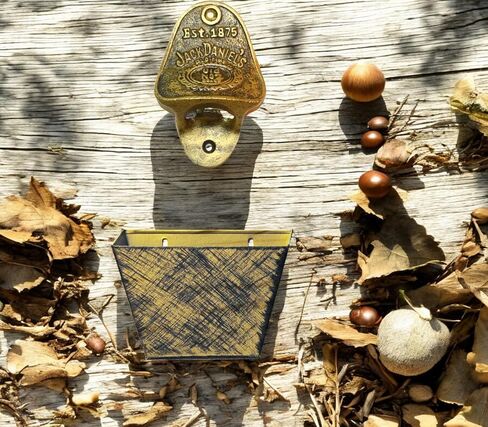 Frescorr - Wall Mounted Bottle Opener Rustic and Antique Farmhouse with Screws - 1 pack (Antique) in Kuwait