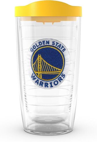 Tervis مصنوع في الولايات المتحدة الأمريكية مزدوجة الجدران الدوري الاميركي للمحترفين ووريورز ووريورز معزول الكوب من الكأس يحافظ على المشروبات الباردة والساخنة ، 16 أوقية ، الشعار الأساسي in Saudi Arabia