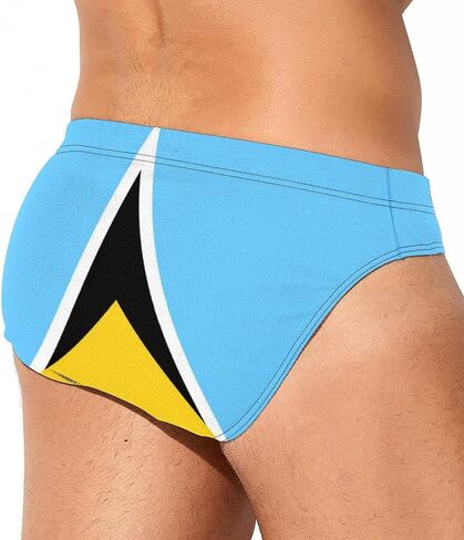 MIKMAX Flag of Germany Men's Swimwear Boxer Soft Triangle Thong Swimsuit Briefs Swim Trunk Sports Underwear in Kuwait