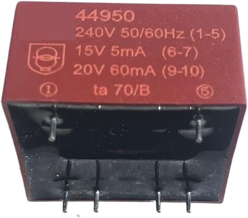 1PCS Transformer 44950 240V 50/60Hz 15V 5MA 20V 60MA in Saudi Arabia