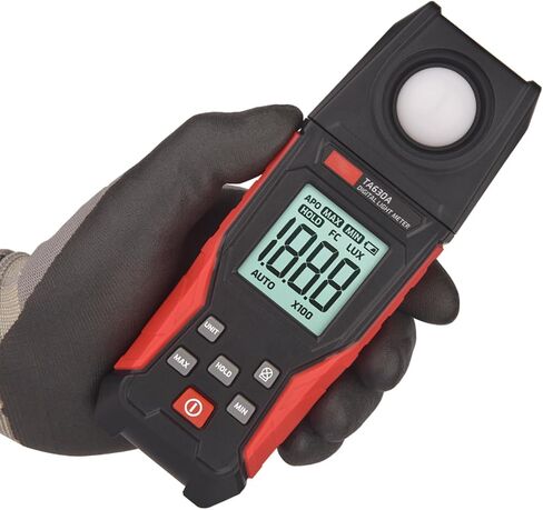 TA630A Luxometer Professional Lux Meter Handheld Light Meter High Accuracy Luxmeter Illuminometer Photometer (TA630A) in Saudi Arabia