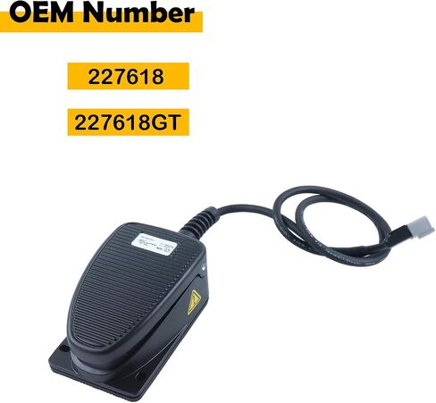 227618 227618GT Foot Switch Pedal Assembly Compatible with Genie S-40 S-45 S-60 S-65 S-80 SX-105 SX-125 Z-45/25 Z-62/40 Z-80/60 in Saudi Arabia