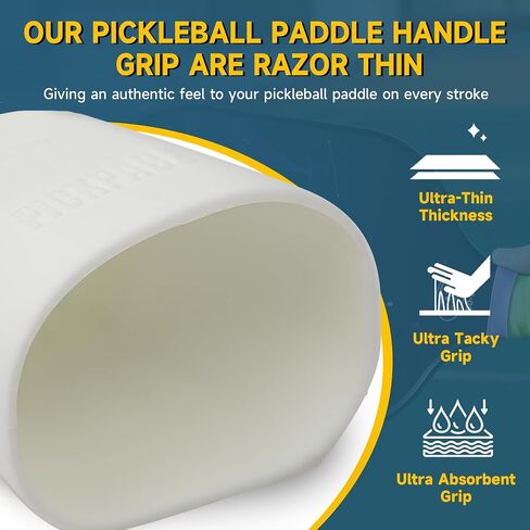 شريط قبضة Pickleball Paddle - قبضة مجداف المخلل المخلل ، قبضة يد Pickleball Paddle للمقبض ، وملحقات المخلل السيليكون قبضة السيليكون لتحسين الأداء in Saudi Arabia