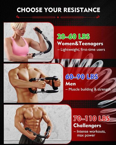 تمرين على صندوق Twister Arm Trainer ، من 30 إلى 60 رطلاً ، تمرينات الصدر القابلة للتعديل in Kuwait
