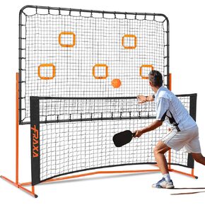 Fraxa Pickleball Rebounder Training Equipment - Pickleball Net for Solo Practice Drives Dinks Volley Accuracy - Portable for Outdoor Driveway Backyard Indoor Garage in Saudi Arabia