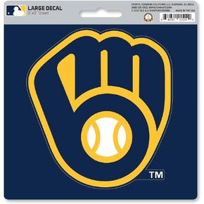 FANMATS 39327 Milwaukee Brewers Large Decal in Saudi Arabia