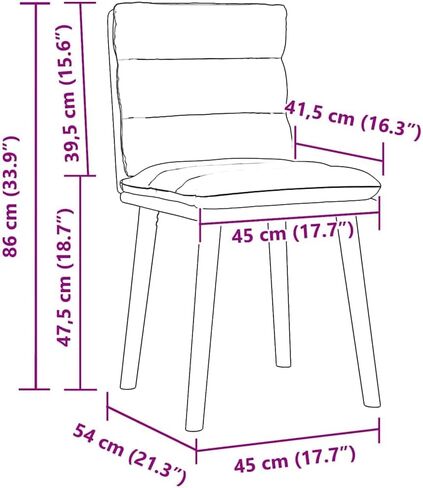Dining Chair Set of 6 - Dark Gray Fabric, Table Kitchen Chairs for Dining Room, Modern, Comfy, Restaurant, Room Use in Saudi Arabia