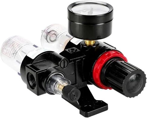 AFC2000 1/4 Air Compressor Oil Water Separator Filter Regulator Trap Airbrush Pressure Reducing Valve(AFC-PC1002) in Saudi Arabia