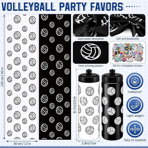 12 pcs botter botter botter bottling softball stile with 50 sticker Sports Party Favors تشمل 6 زجاجة ماء رياضي قابلة لإعادة الاستخدام in Kuwait