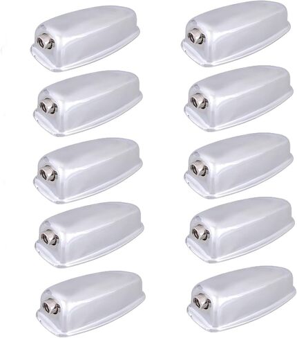 53x24x22mm Drum Claw Hook 10pcs Iron Oval Shape Drum Claw Hook for Bass Drums & Snare Drum (silver) in Saudi Arabia