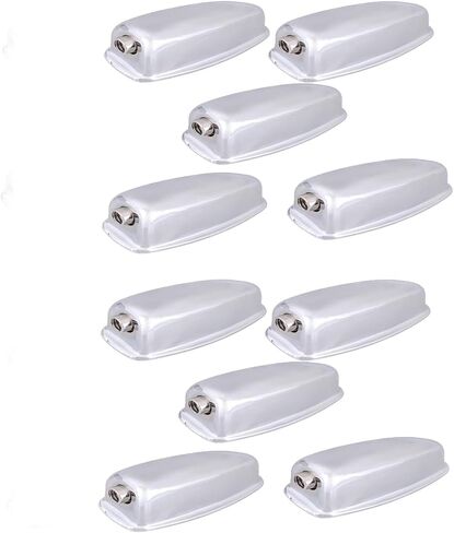 53x24x22mm Drum Claw Hook 10pcs Iron Oval Shape Drum Claw Hook for Bass Drums & Snare Drum (silver) in Saudi Arabia