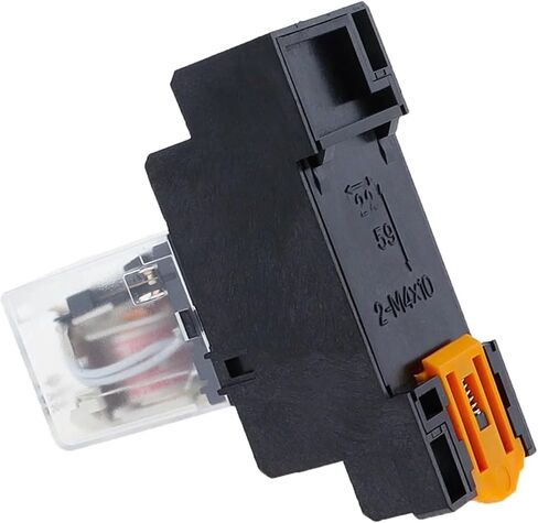 HH54P My4nj Plug-in Relay PYF14A DC/AC 12V 24V 36V 48V 110V 220V DC/AC 5A Contact 14Pins 4PDT RELE SOCKET (DC ، 110V) in Kuwait