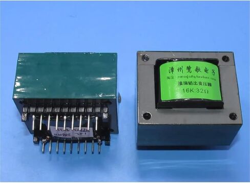 16K: 8Ω Push-Pull Output Transformer for The Front Stage of The Tube Headset, for The pin PCB Board, Inductance About 90H(16K of 300 ohm) in Saudi Arabia