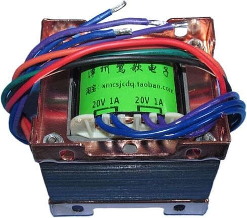 EI66x30 40W Power Transformer, for Tube Power Amplifier, 220V Input, 20V 1A + 20V 1A Dual Voltage Specification(Solder Clip) in Saudi Arabia