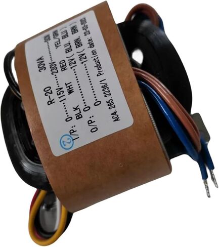 1PC 115V/230V 30W Audio R-Core Transformer 12V+12V لـ Preamp in Saudi Arabia