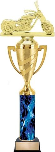 جوائز Crown Trophy دراجة نارية ، جائزة Blue Chopper DLX Trophy ، تخصيصها مع Prime Prime المجاني in Saudi Arabia