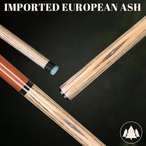 IIQ 21oz 23oz Break Stick Heavy Hitter Breaking Pool Cue Stick Black (21 oz) in Saudi Arabia