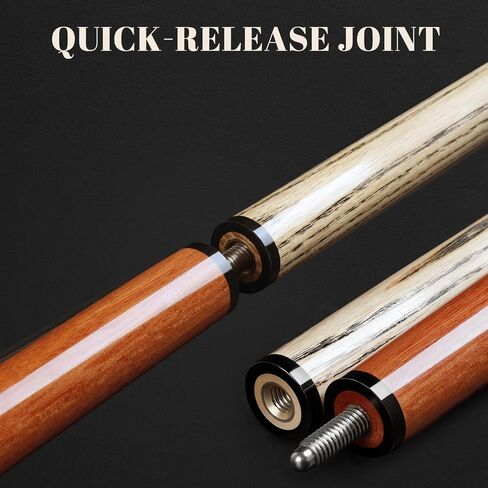 IIQ 21oz 23oz Break Stick Heavy Hitter Breaking Pool Cue Stick Black (21 oz) in Saudi Arabia