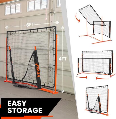 Fraxa Pickleball Rebounder Equipment - Net Pickleball Net for Solo Practice Drives Dinks Volle in Saudi Arabia