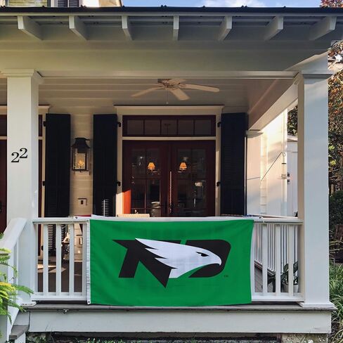 Desert Cactus University of North Dakota UND Flag - 3 x 5 Feet Hawks Banner, Indoor/Outdoor Durable Fabric, 100% Polyester Design (Style 1) in Saudi Arabia
