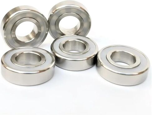 316L Stainless Steel Thin Wall Bearing 6800 6801 6802 6803 6804 6805 6806 680 1Pcs(316S6802 15x24x5) in Saudi Arabia
