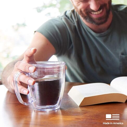 Tervis مصنوع في الولايات المتحدة الأمريكية مزدوجة الجدران ديترويت ليونز كوب تومل معزول يحافظ على المشروبات الباردة والساخنة ، القدح 16 أوقية ، التقليد in Saudi Arabia