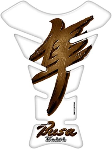 Motorcycle Tank Pad Silver/Clear Suzuki Hayabusa TSZ-608C in Saudi Arabia