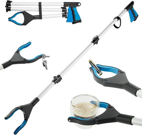 تم ترقيته 43 بوصة أداة الوصول إلى مسابقة Grabber ، و Crafts for Seniors ، وأداة التقاط Grabber طويلة جدًا ، ومكافحة الفك الواسع ، لاستلام القمامة واستعادة الجراحة in Kuwait