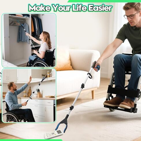 تم ترقيته 43 بوصة أداة الوصول إلى مسابقة Grabber ، و Crafts for Seniors ، وأداة التقاط Grabber طويلة جدًا ، ومكافحة الفك الواسع ، لاستلام القمامة واستعادة الجراحة in Kuwait