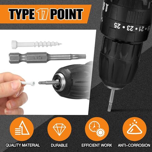 #8 X 1-1/4" White Trim Screws 2 Lb Box, Approx. 240 Pieces, Durable Wood Screws, Serrated Thread for Secure Fastening, Avoid Cam Out, wiht A Drill Bit in Saudi Arabia
