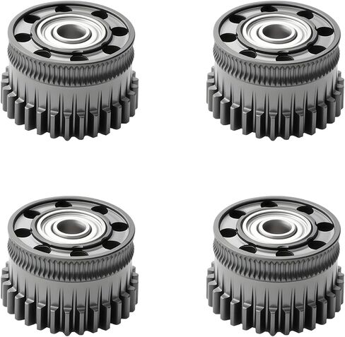 2Pack Prouder Gear Kit for Creality K2 Plus ، طابعة ثلاثية الأبعاد مقاومة DLC طلاء الصلب مقاومة الصلب العتاد ل K2 Plus التحرير والسرد in Saudi Arabia