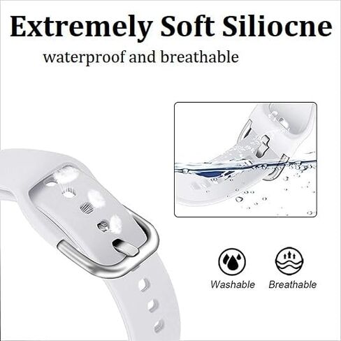 نطاقات e ecsem متوافقة مع Divelink Watch Strap Classic Fensible Colorful Fit Bublicd Bracting for Divelink 1.23 '' for Women Men ، اختيار متعدد الألوان ، in Kuwait