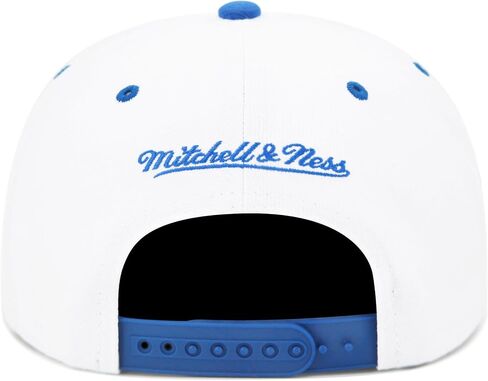 Mitchell & Ness Brooklyn Dodgers Cooperstown Throwback MLB Evergreen Pro Snapback Hat Cap - White in Saudi Arabia
